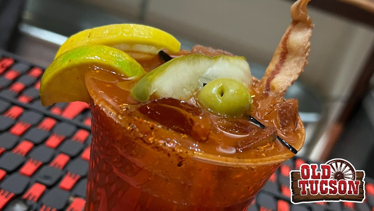 Start your weekend off with an ice-cold beverage from the Grand Palace Saloon!
#exploretucson #westernlifestyle #moviehistory #westernwear #weekendvibes #adventure #western #travel #oldtucson #bloodymary #familytime #livetheater #fomo #feelingblessed #horses #beverage #icecold