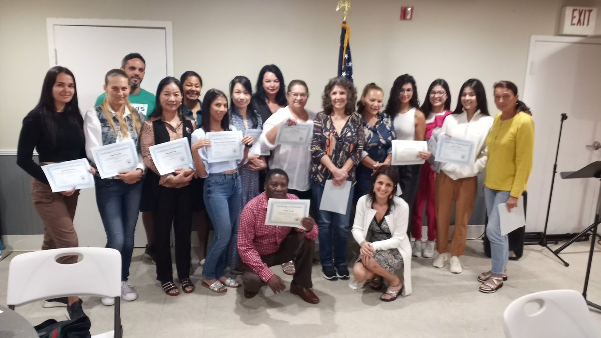 ACEofBocaHigh's tweet image. End-of-Term Award Ceremonies were a huge success! That's a wrap for the Winter Term. We'll see you in classes on April 24th @servos @ACEofPBC #AdultEd #AdultEdMatters #YourWay #AdultESOL