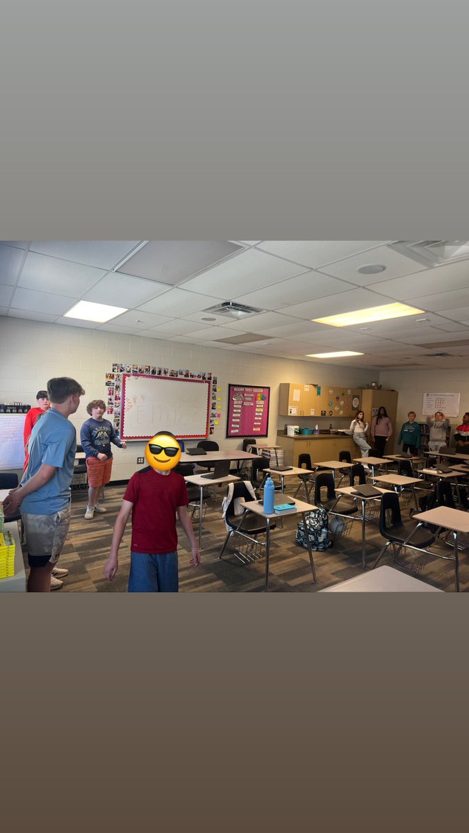 KrystiBlocker's tweet photo. Voting with our feet was a great way to get moving but also a great discussion activity! I am very proud of how my 6th graders can respectfully disagree with one another and keep a discussion going without me completely directing it. #fmsdsteam #5csofsteam #steaminss https://t.co/88yGgnbC1d