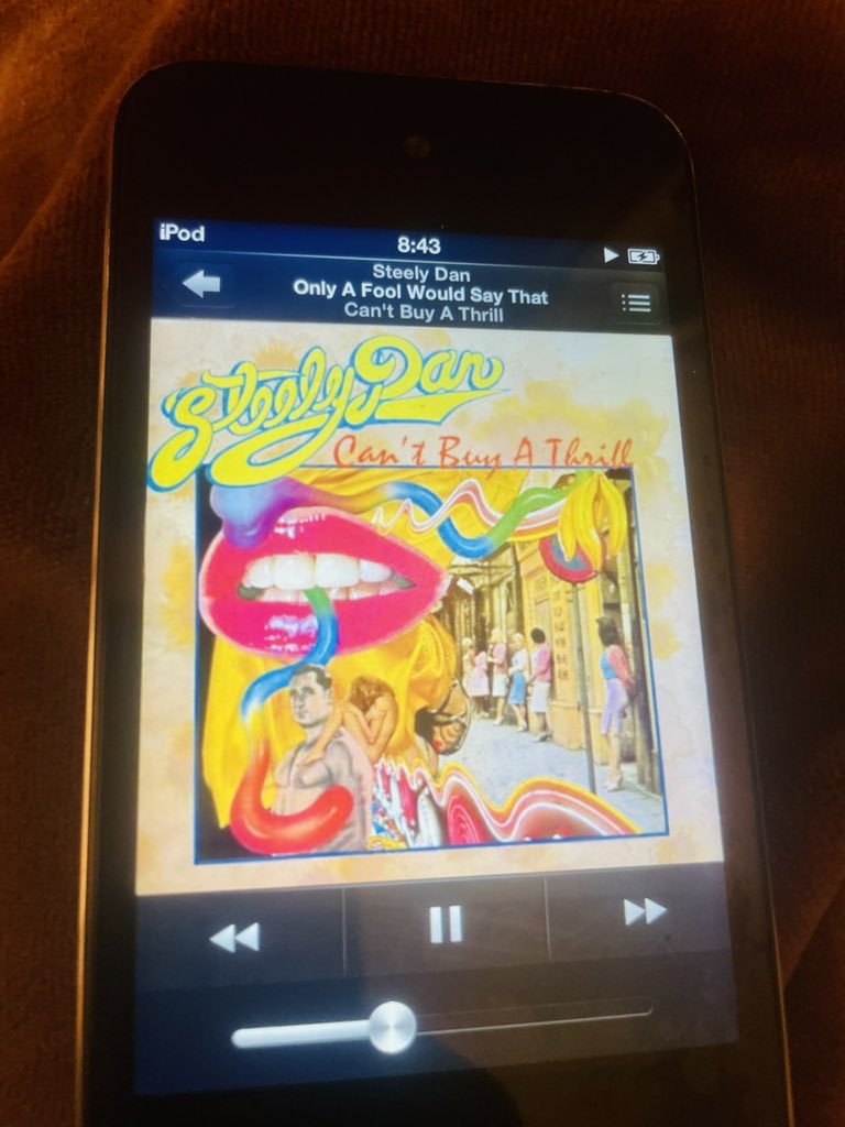 RintaroWatanabe's tweet image. Only A Fool Would Say That
#CantBuyAThrill
#SteelyDan

#backtothebasic
#nowplaying🎧
#morningsong