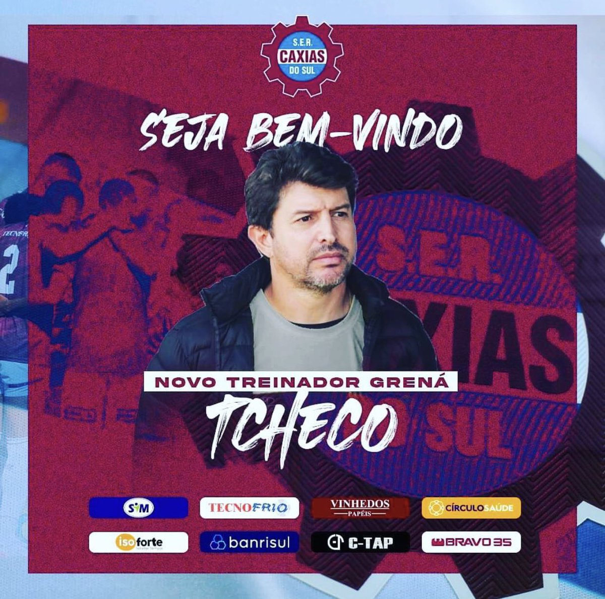 ViVA__SPORT's tweet photo. رسمياً | نادي كاشياس يعلن التعاقد مع المدرب تشيكو .
#Caxias #Tcheco https://t.co/PdVyUbBiLi