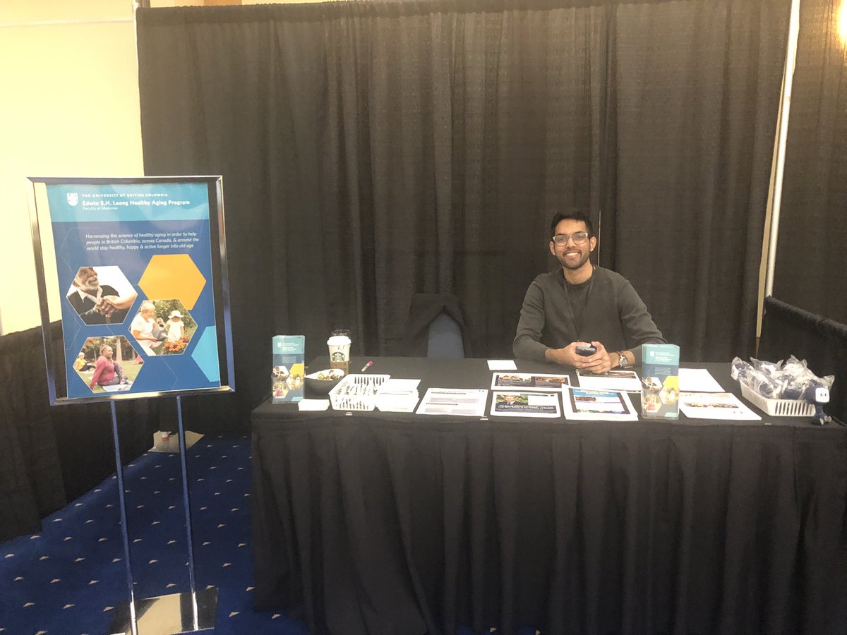 Are you attending the @CanGeriSoc Annual Scientific Meeting in Vancouver from April 13-15th? Come check out our booth in the Exhibit Hall to learn more about the Edwin S.H. Leong Healthy Aging Program.