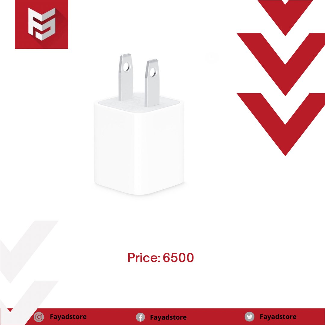 FayadStore's tweet photo. Available 
Original IPhone Adapter https://t.co/NPV4WkbTbl