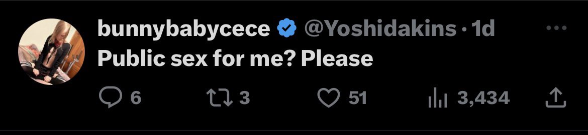 Anjane360's tweet photo. @Yoshidakins @Little_rampage @glickityglock64 @crazyclipsonly Says the one who literally posts content like this on Twitter https://t.co/4FCFb81SrK