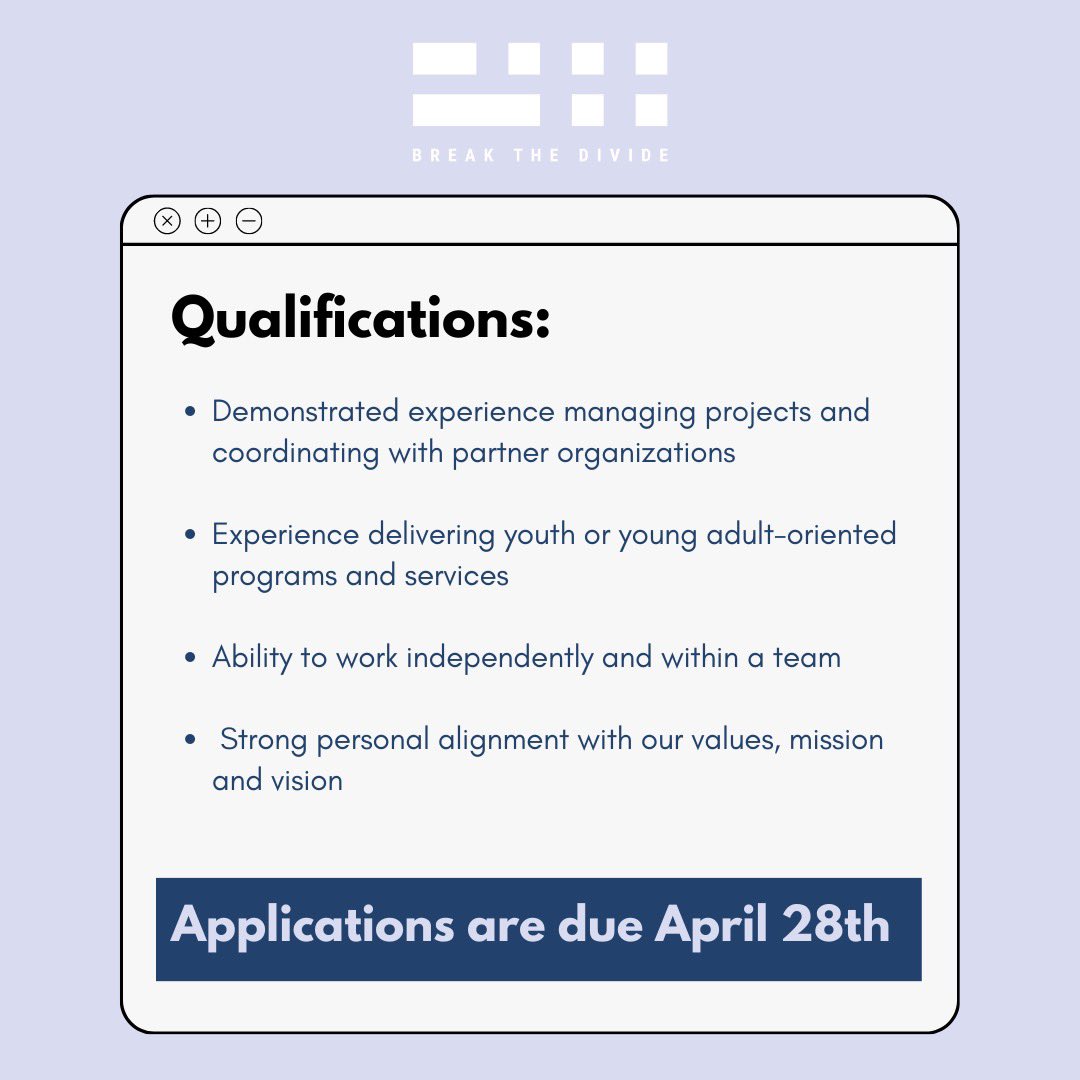 Break The Divide tweet media