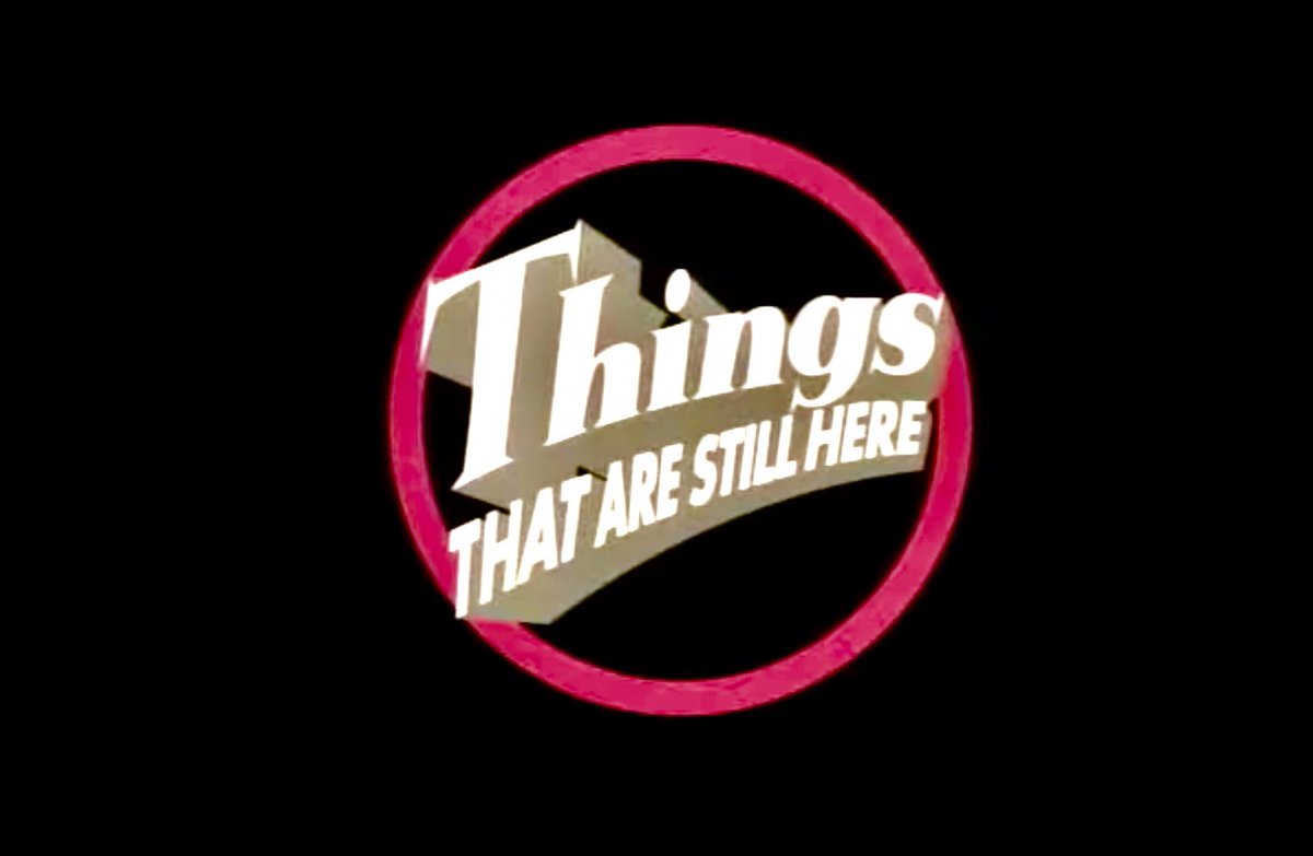Coming up on WQED Pittsburgh in just a few minutes: THINGS THAT ARE STILL HERE from 1999! Lots of cool spots (several of which have disappeared or closed in the intervening years!) but still fun to watch! Tune in now?!