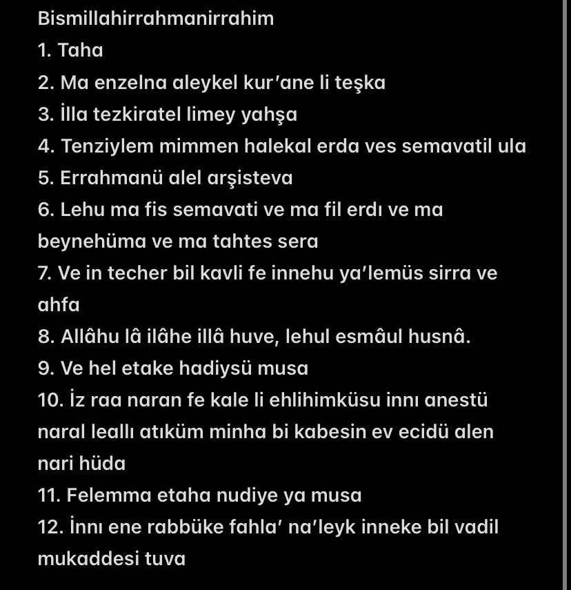 evlenme niyeti olanlara önerdiğim dua... hazır değilseniz okumayın lütfen deneyen çoğu kişi bu yola girdi ve karşılarına ciddi biri çıktı,cuma günü yatmadan önce abdest alıp taha suresinin ilk 12 ayetini 21 kere okuyup niyetinizi edip kimseyle konuşmadan uyuyun...şok olacaksınız