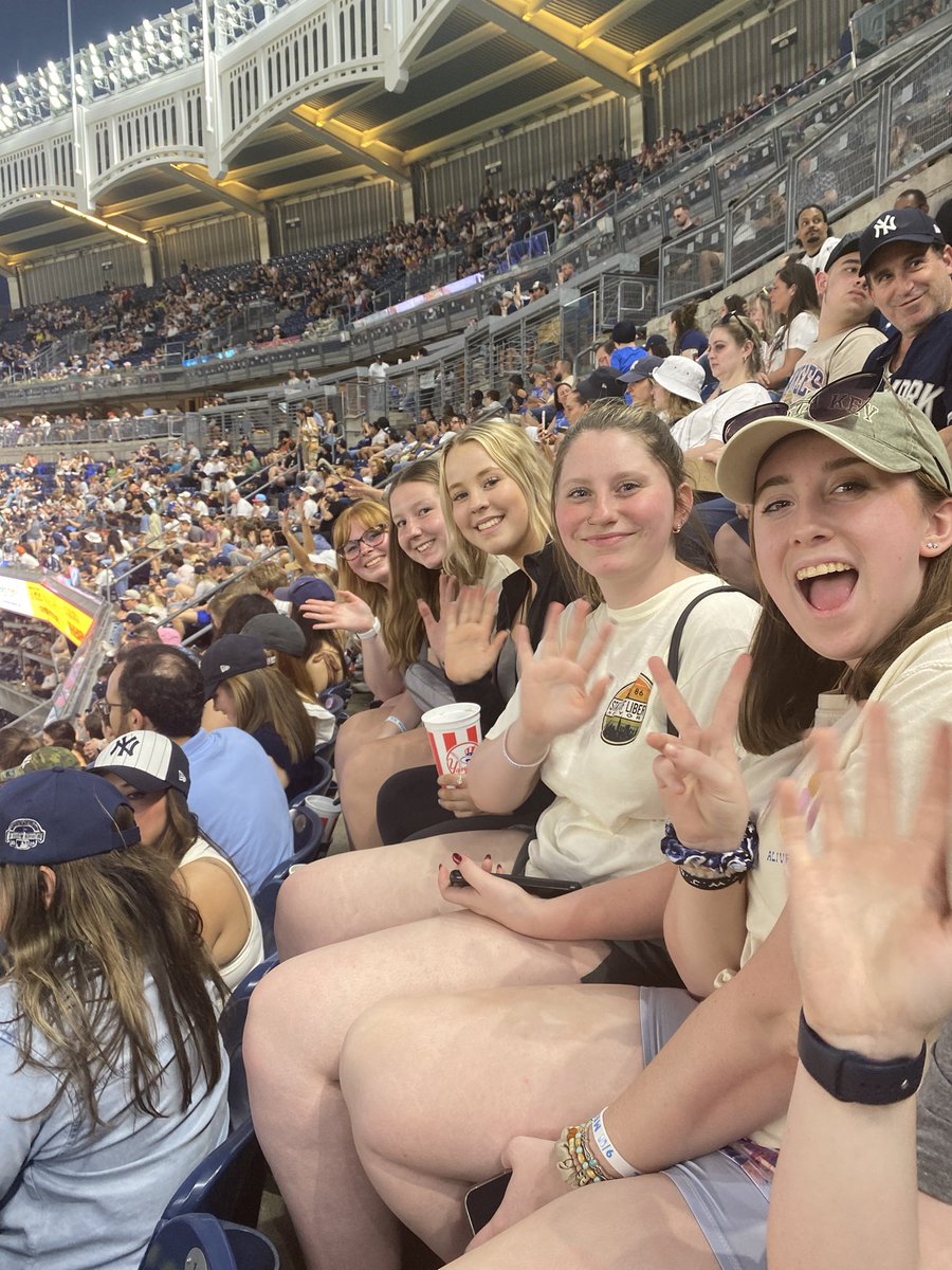 Yankees Game with the Argyll Seniors. #WeAreMG