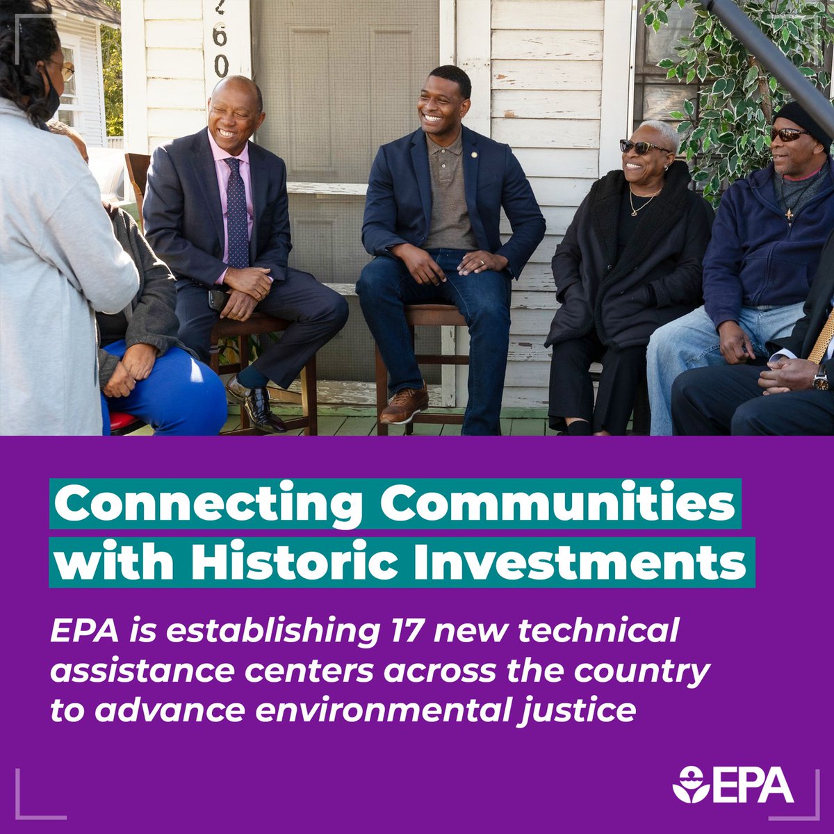 EHW is partnering with Blacks in Green as one of 17 EJ Thriving Communities Technical Assistance Centers with $10M grant to advance environmental justice! Read the full press release: bit.ly/3UwVSsg