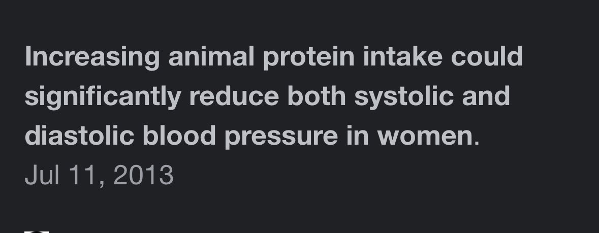 @PerinatalEquity @doccrearperry Hypertension preeclampsia, heart disease, 

Our poor food guidelines can be harmful. 

Cut the carbs and add animal protein.