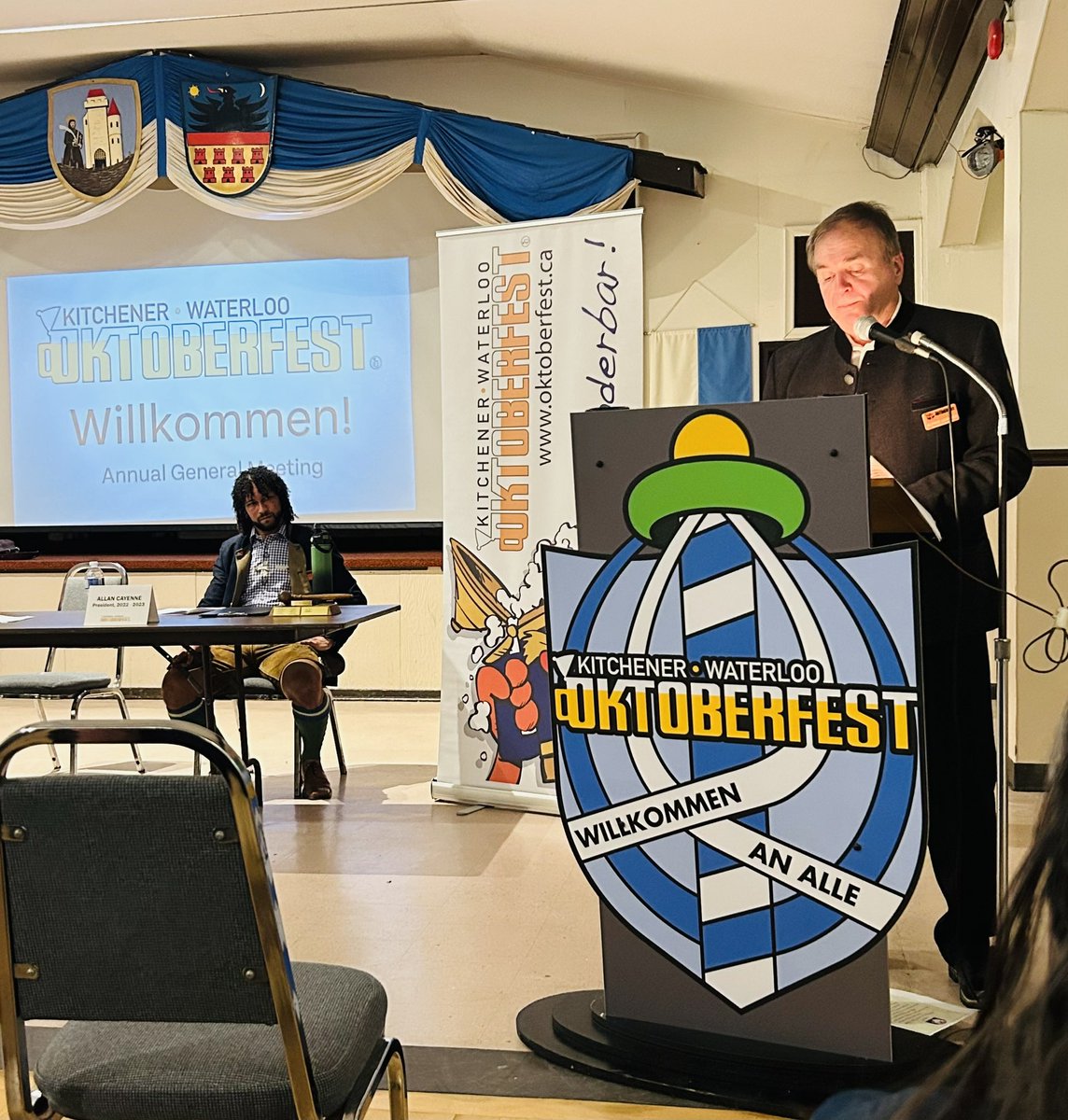 It was an honour to attend the KW Oktoberfest AGM. Thank you for your service and dedication as Executive Director Alfred Lowrick. Oktoberfest ist Wunderbar!!!
<a href="/allancayenne/">Allan Cayenne</a>