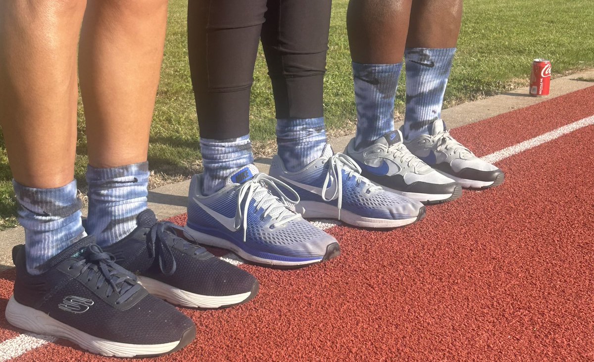 We out here… ready for this District Championships! Locked in and ready to go! Coaches even brought our sock game 👏👏👏
*socks courtesy of Tashia Hairston <a href="/taylor_mustangs/">Taylor Athletics (Katy ISD)</a> <a href="/taylorhstrack/">THS XC/Track & Field</a>