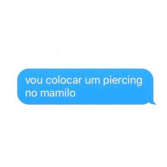 ᅟᅟ
                ᅟᅟ
                ᅟᅟ      #𝐃ivulga𝐂𝐇𝐁
╰ 🌪️ . °  Como o chalé 11 reagiria com você falando que vai colocar um piercing no mamilo; a thread!
                ᅟᅟ
                ᅟᅟ