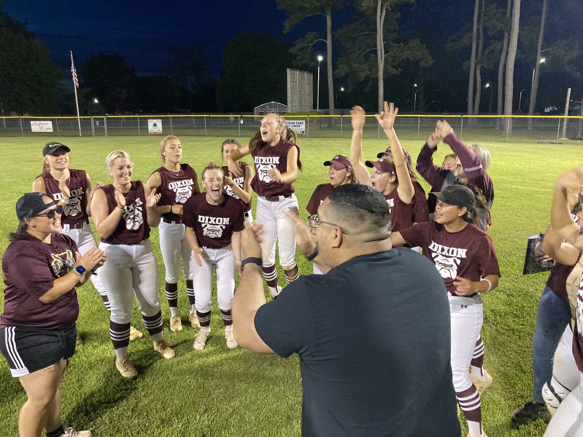 A big win by the Lady Bulldogs Softball team 11-5 over Richlands.  HAPPY BIRTHDAY Coach Palm!!!!