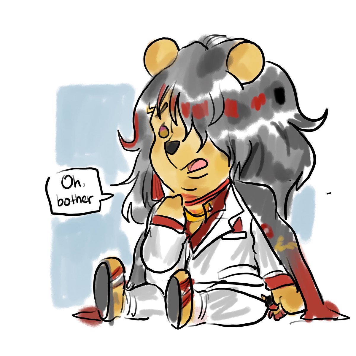 AnoniLikes's tweet photo. Drawing Vox as a different cartoon character is more fun to me than drawing him regularly https://t.co/6OuFpL3WCu