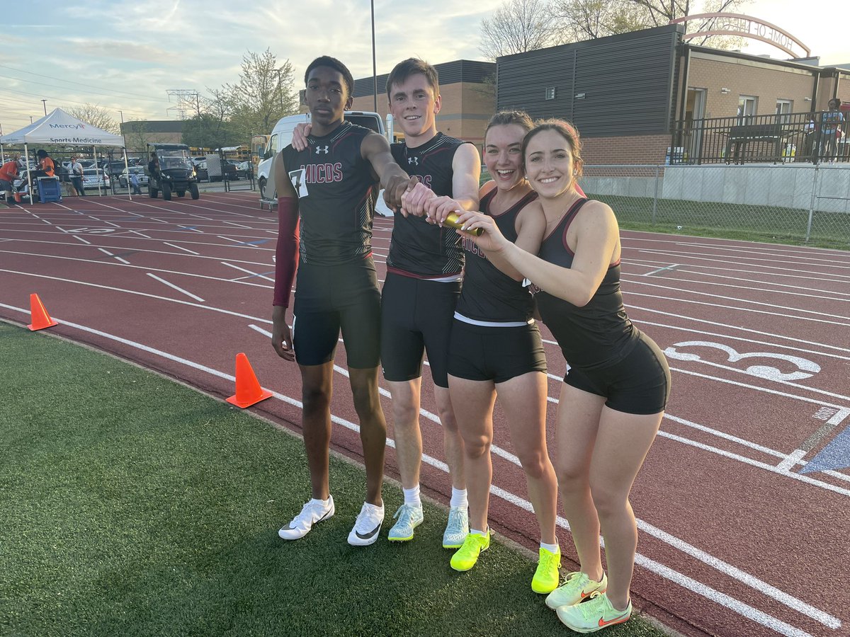 MICDS Track & Field (@micdstrack) on Twitter photo Sophia Goodwin, <a href="/Amir_Muhammad35/">Amir Muhammad</a>, <a href="/Liam__McCarthy/">Liam McCarthy</a>, and <a href="/abby_wyckoff/">Abby Wyckoff</a> competed in the very first Mixed 4x400 Relay setting a school record of 4:06.82. Congratulations! Sophia Goodwin, <a href="/Amir_Muhammad35/">Amir Muhammad</a>, <a href="/Liam__McCarthy/">Liam McCarthy</a>, and <a href="/abby_wyckoff/">Abby Wyckoff</a> competed in the very first Mixed 4x400 Relay setting a school record of 4:06.82. Congratulations!