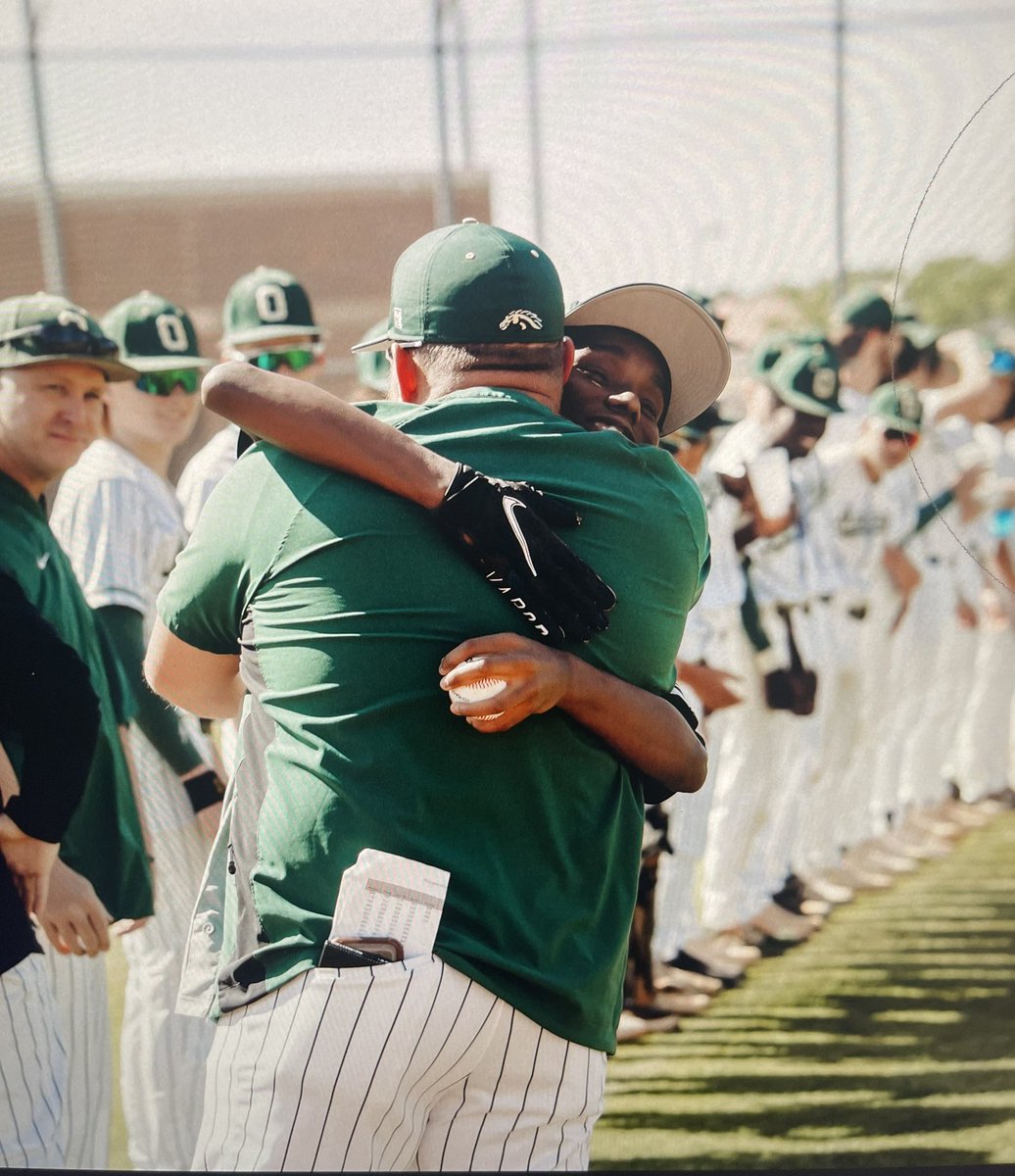 Dana_Bramlett's tweet photo. @olabaseball1 as if we needed another reason to love coach @KyleMccreary6  I can’t find the right words. https://t.co/VEndJKZ2ec