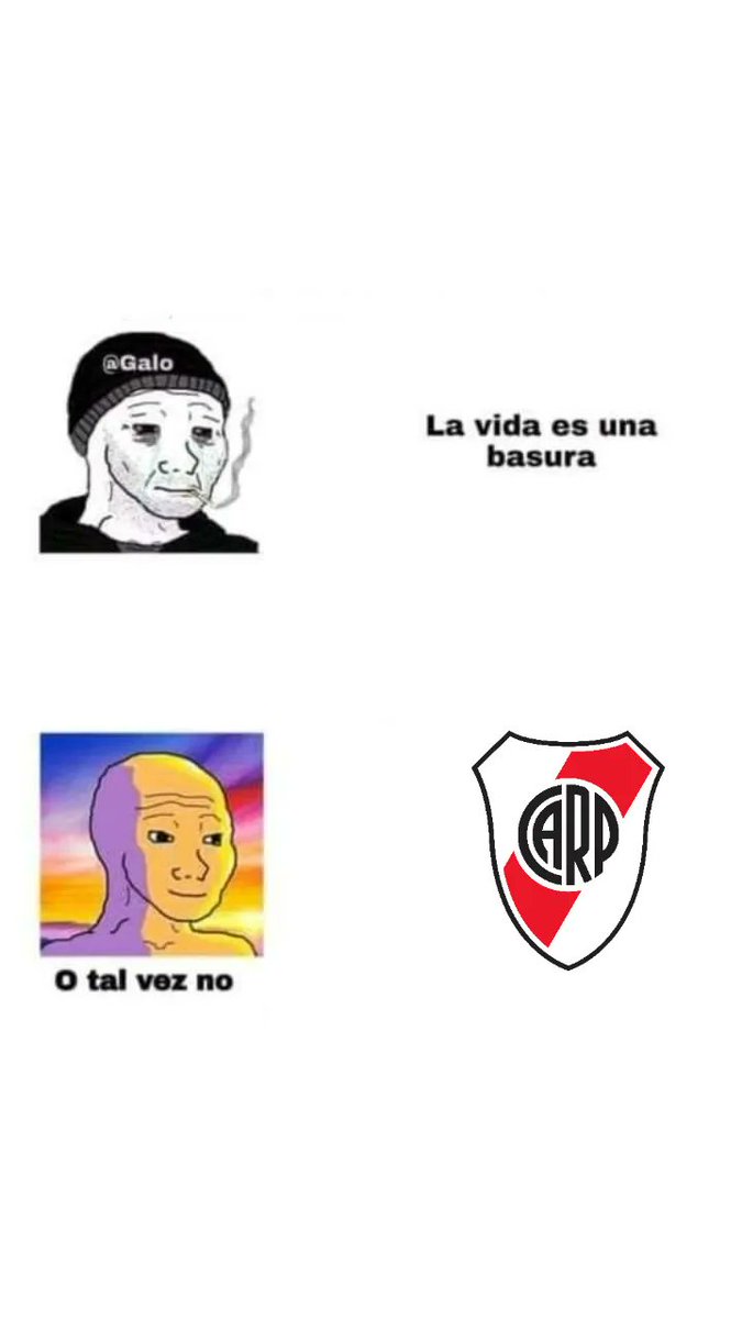 que linda es la vida cuando gana River