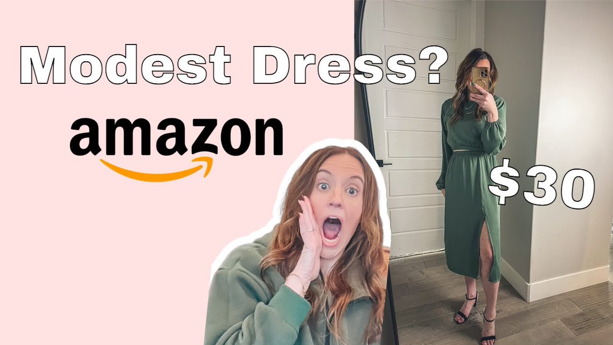 Check out my latest video 'AMAZON Modest Dress Under $30 Try On | Over 40 Style | #over40fashion #mothersday #brunchoutfit'

Watch Now: youtu.be/8BmFOlWcL5c