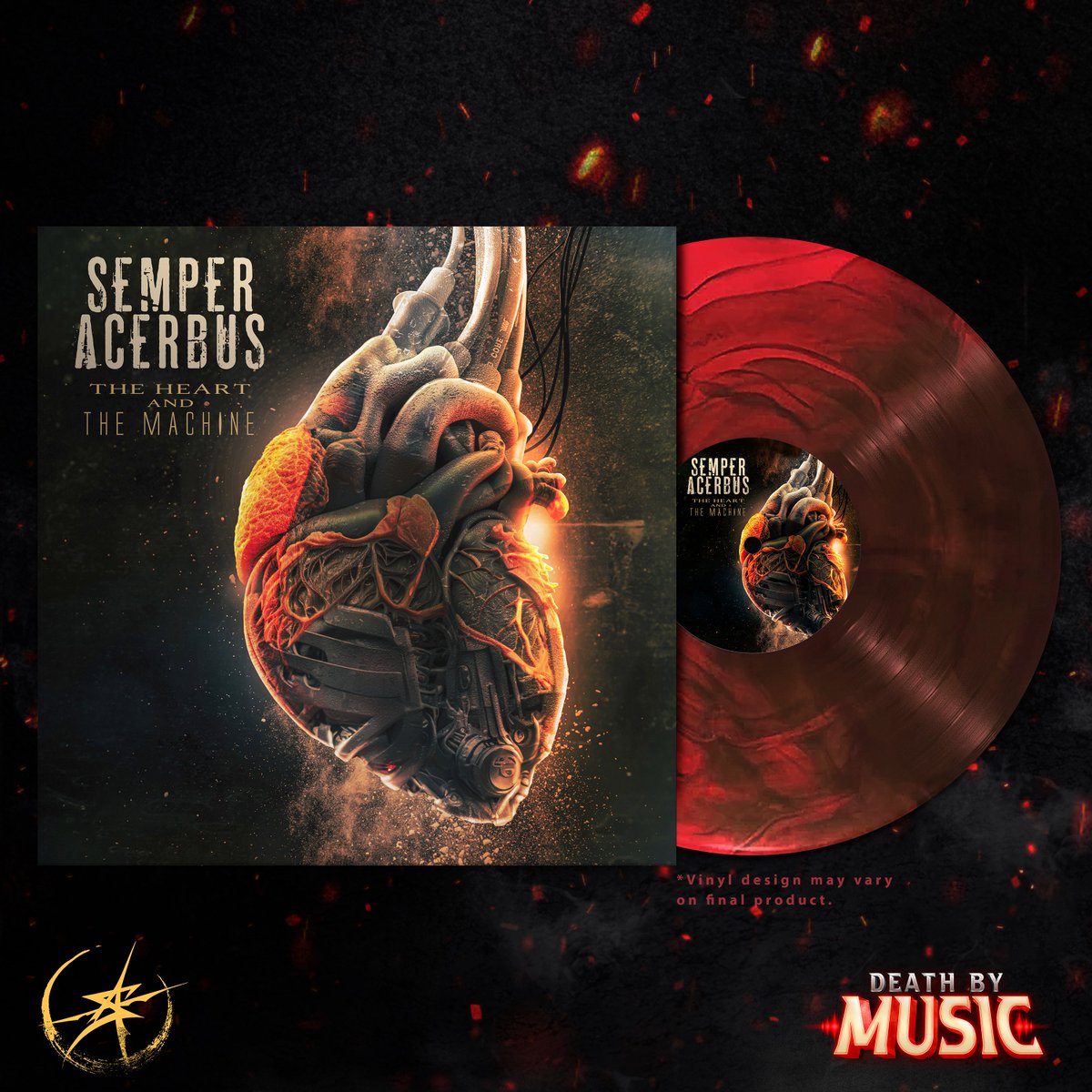 Get your copy of the heart and the machine by  <a href="/SemperAcerbus/">Semper Acerbus</a> 
Available for pre order now deathbymusic.co/store
#semperacerbusband #semperacerbus #theheartandthemachine #vinylrecords #vinylcollection #vinyl #vinylrecords