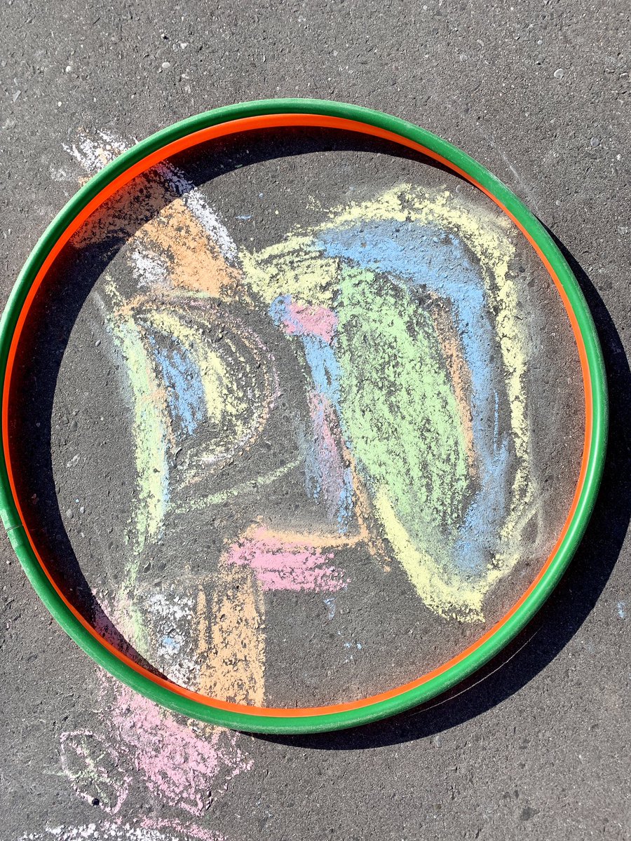 “Look, I made lots of rainbows and I framed my artwork!” 🌈 <a href="/oakwrdsb/">Oak Creek PS</a>