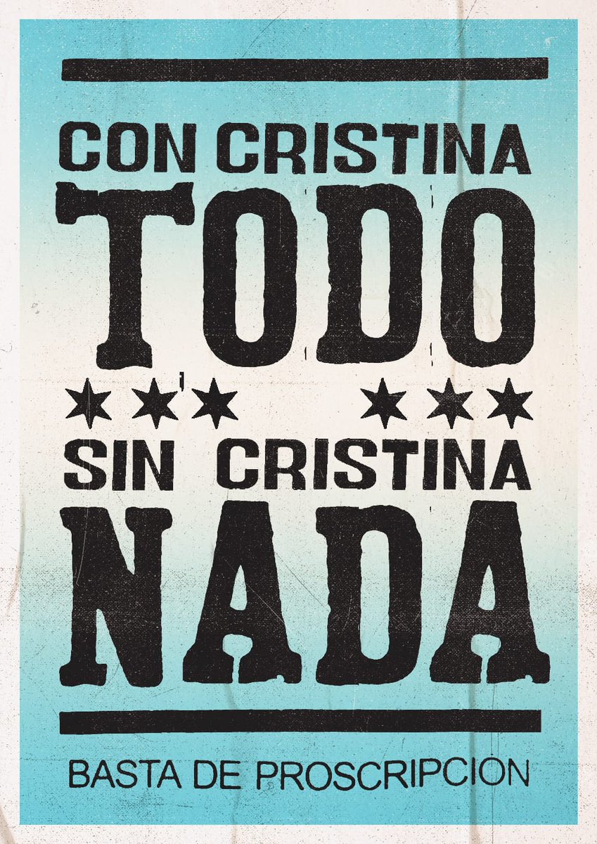 Sandra0111512's tweet photo. 🇦🇷✌🏽 Cómo te amooo Cristina
Mí Presidenta ✌🏽🫱🏼‍🫲🏾❤️ Única 
ELLA Vuelve 💪🏽🇦🇷🌞 es Patria Pueblo Argentino 🎶 Cristina
 Presidentaaa🎶 Cristina2023
#SoloConCristinaAlcanza 
#CristinaAlPoder 
#CristinaPresidenta2023 
#FueraCorteCFK2023 
Y se aprobó Ley Lucio🙏🏼🫱🏼‍🫲🏾👋🏼👋🏼👋🏼👋🏼🤗 https://t.co/0zpvNYmCT8