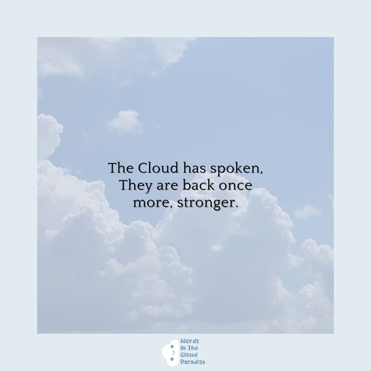clouds ☁️ tweet media