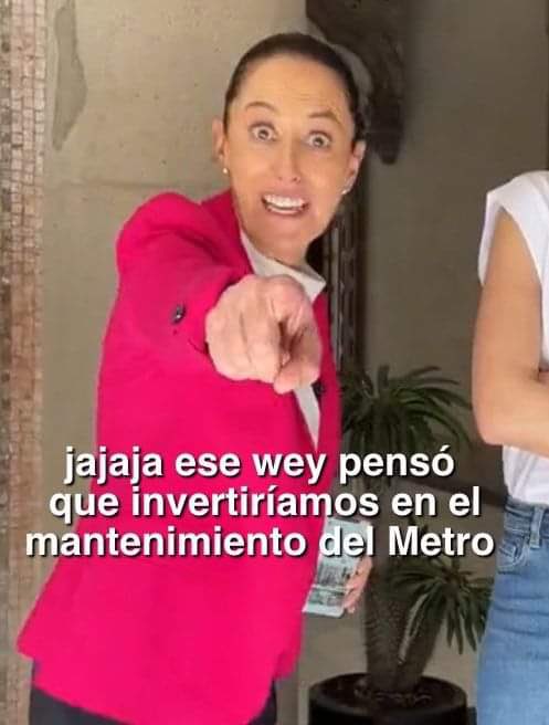 ryo_hermoso's tweet photo. #MetroCDMX 

NI UN VOTO A ESTA CÍNICA CORRUPTA .🥳👇 https://t.co/c0qCKFdJEo