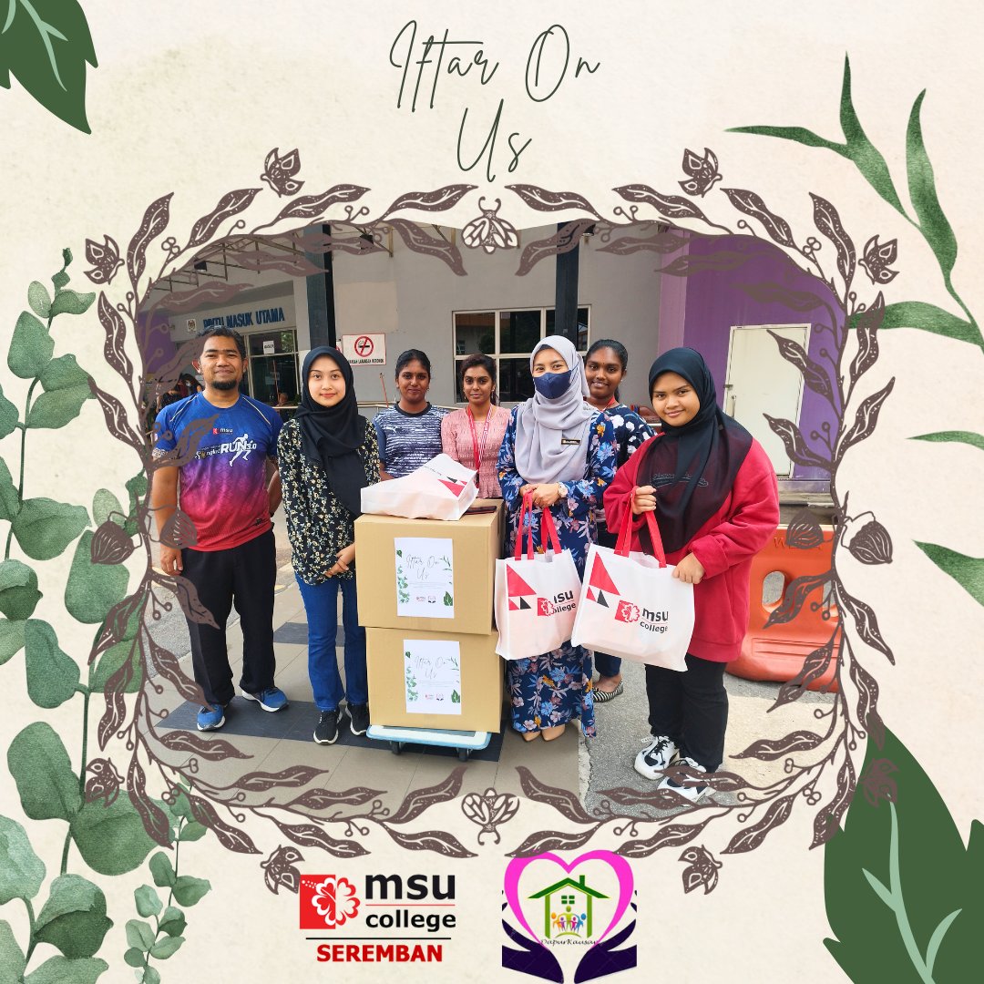 Iftar food delivery to Tuanku Jaafar Hospital staff. Not forgotten to those who have been willing to contribute to the success of the Iftar on Us program with a thank you, may God reward you.
#MSUIhyaRamadan2023 #IhyaRamadan2023 #MSUcare #MSUmalaysia #MSUCseremban