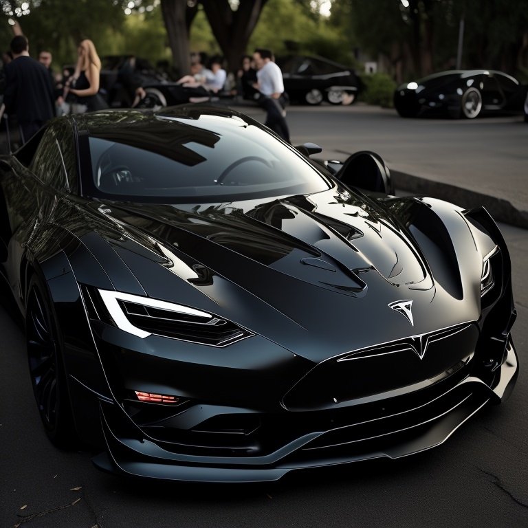 #Tesla Batmobile Concept I created
