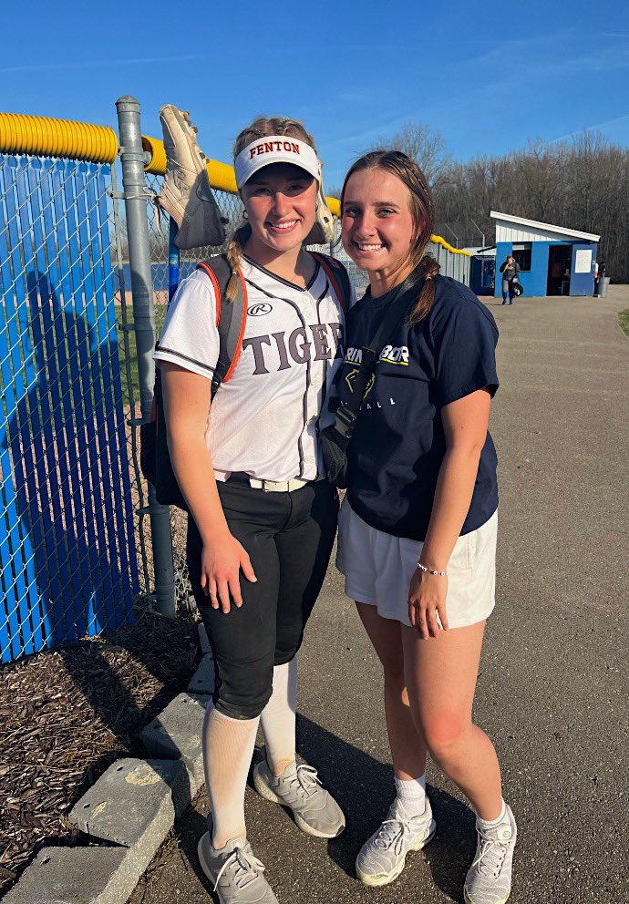 so glad I got to watch you get 2 wins today and pitch a shutout! can’t wait to be teammates and roommates in just a few more months💙💛 <a href="/tammycraven2023/">Tammy Craven 2023</a> 
<a href="/SAUCougarsSB/">Spring Arbor Softball</a>