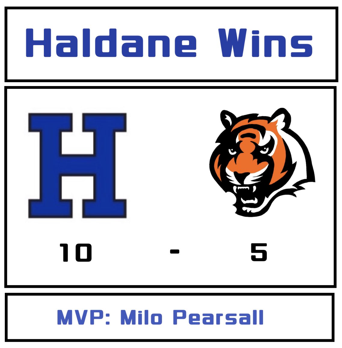 Haldane Baseball tweet media