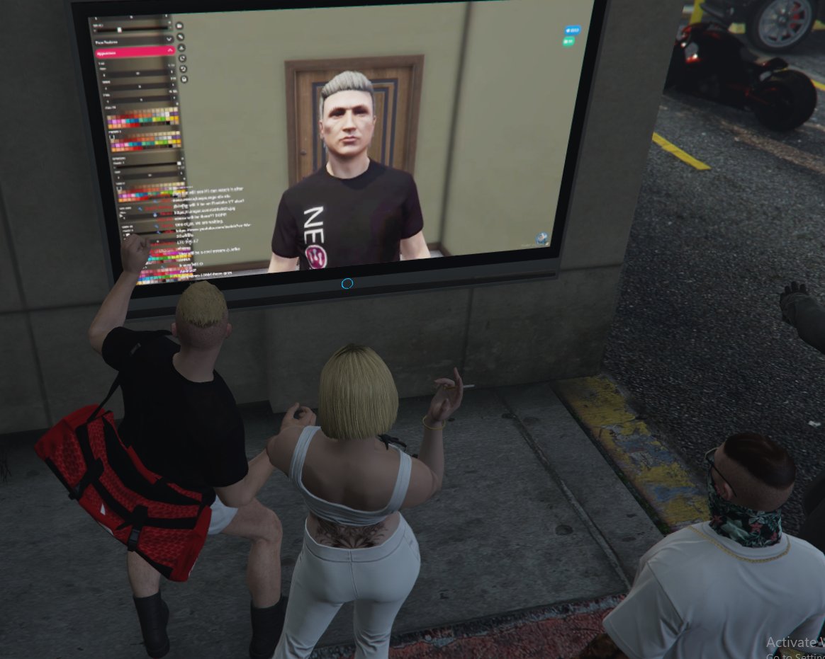 Watching <a href="/djwaters/">DJs Poke Center</a> livestream in NeoxaRP while he comes into the city. This is the future and trippy! 

#neoxa #blockchain #crypto