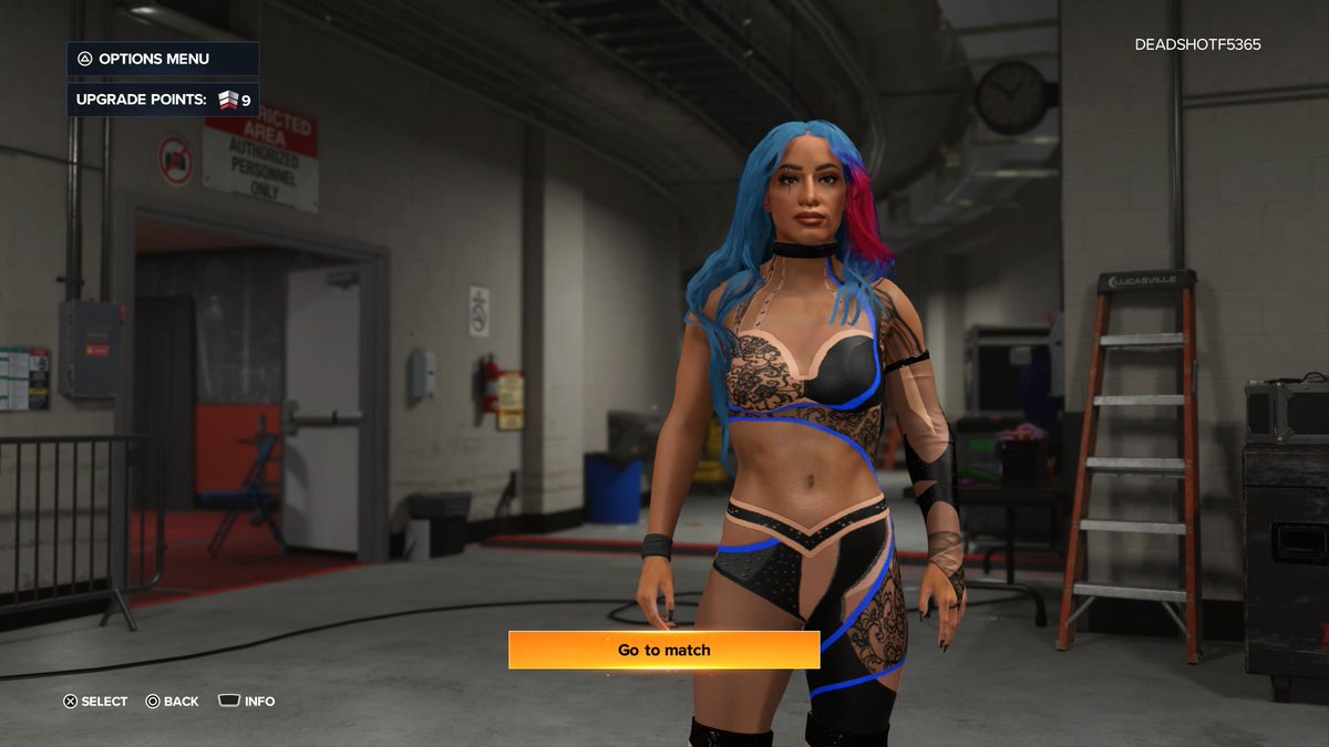 RDB_KING1's tweet photo. This Mercedes Mone CAW is so damn accurate #PS5Share, #WWE2K23 https://t.co/EpvrOpGaqO