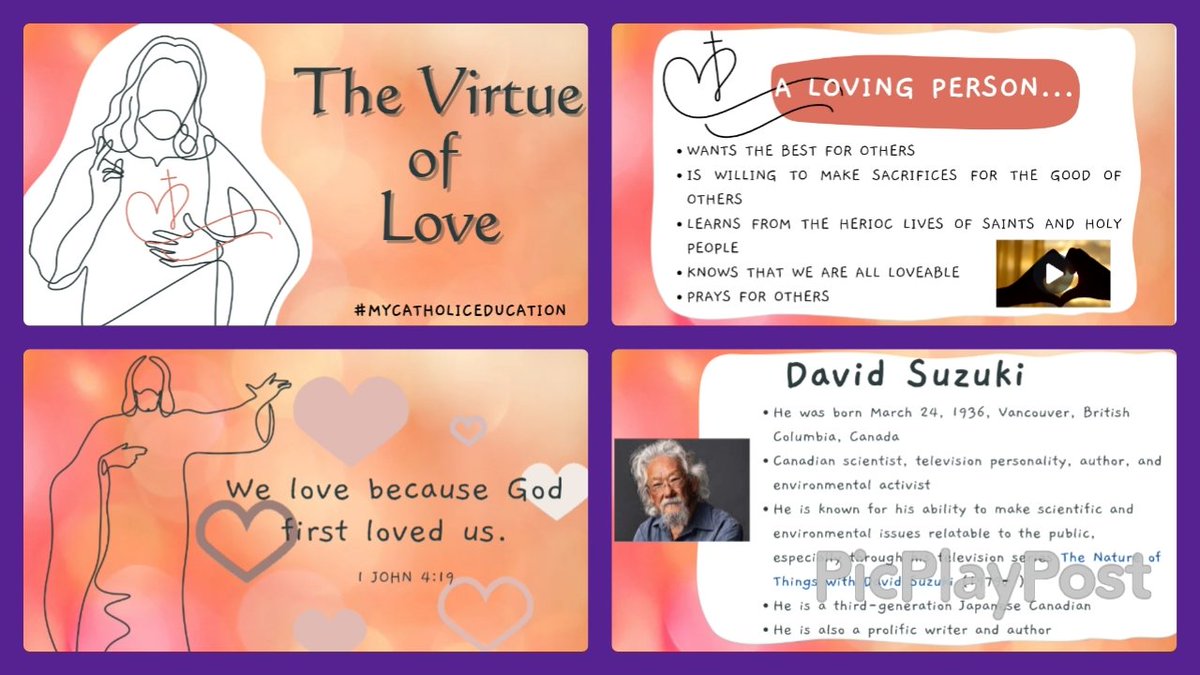 Today we celebrated the Virtue of Love <a href="/ValentineDPCDSB/">St Valentine School</a> and recognized David Suzuki as a great Canadian. ❤