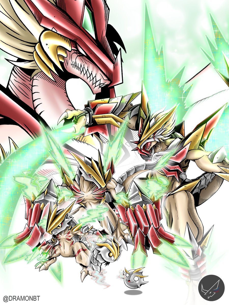 DramonBT's tweet photo. Linea Evolutiva del Dragón Eterno!
Resultado de la dinamica #EvolutionGame , Conociste desde su etapa Baby y gracias a su apoyo, fuimos paso a paso en compañia desde este dragón cosmico!
Fue una bonita experiencia, es bonito que gracias a este incentivo complete una linea Digi! https://t.co/3l3R5UQXg4