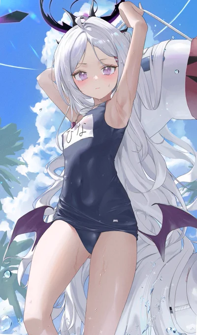 #ブルアカヒナちゃんとの夏休み  