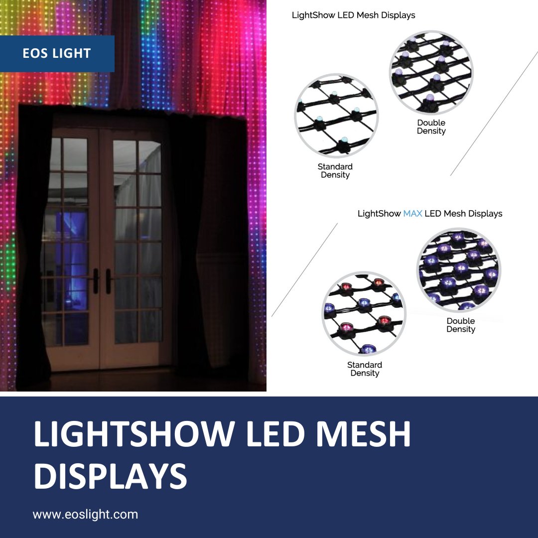 eoslightpanels's tweet image. Suitable for both conventional lighting effects and streaming media, this lightweight and easy-to-install mesh is practical for both indoor and outdoor applications.  

eoslight.com/product/lights…

#eoslightpanel #eos