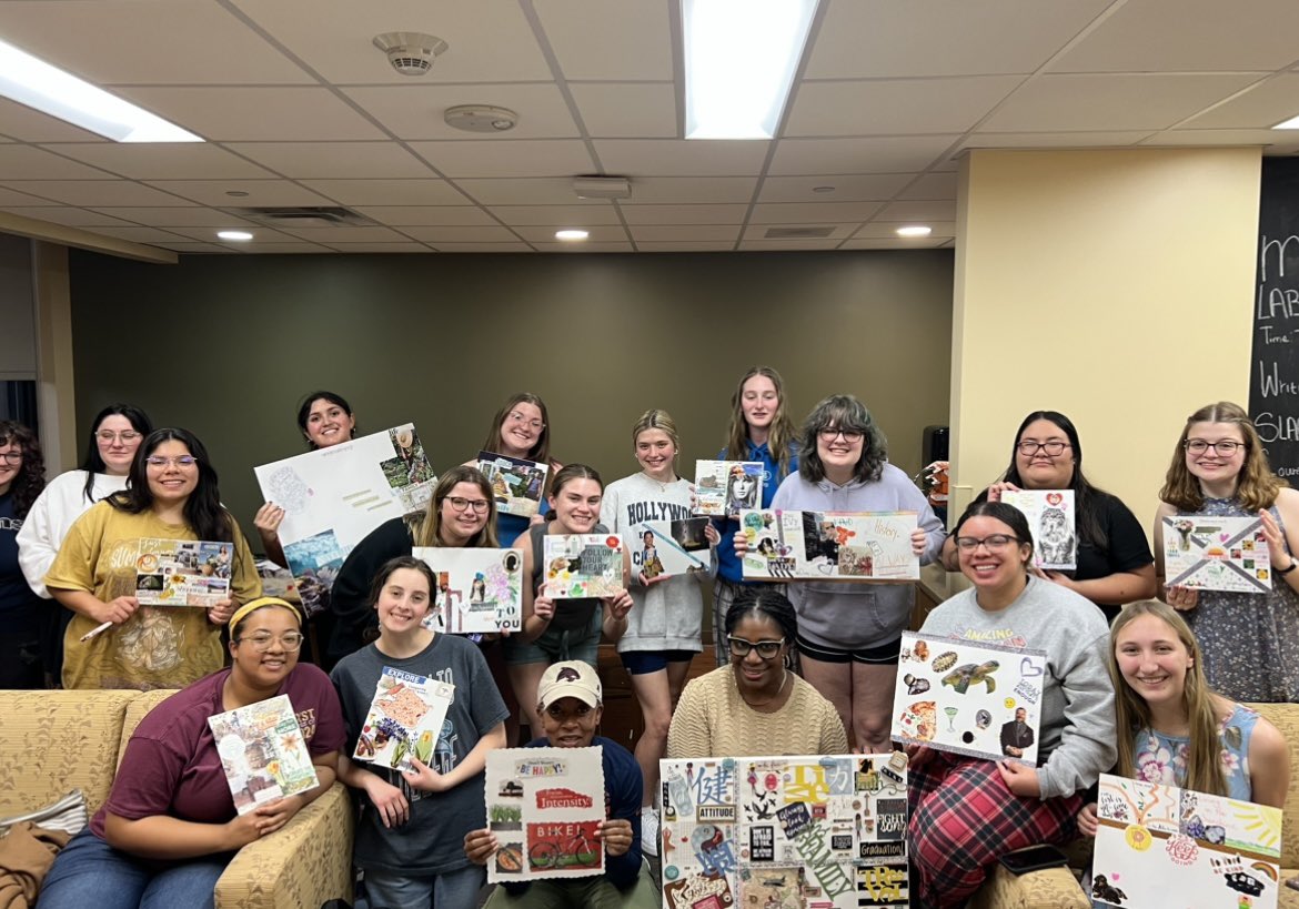 txstaas's tweet photo. Thank you, @talk_tori, for teaching the #AfAmStudies program and the residents at #FallsHall how to create a vision board for a purposeful and happy future. We @txst appreciate you so much! https://t.co/eYsdd0kRWN