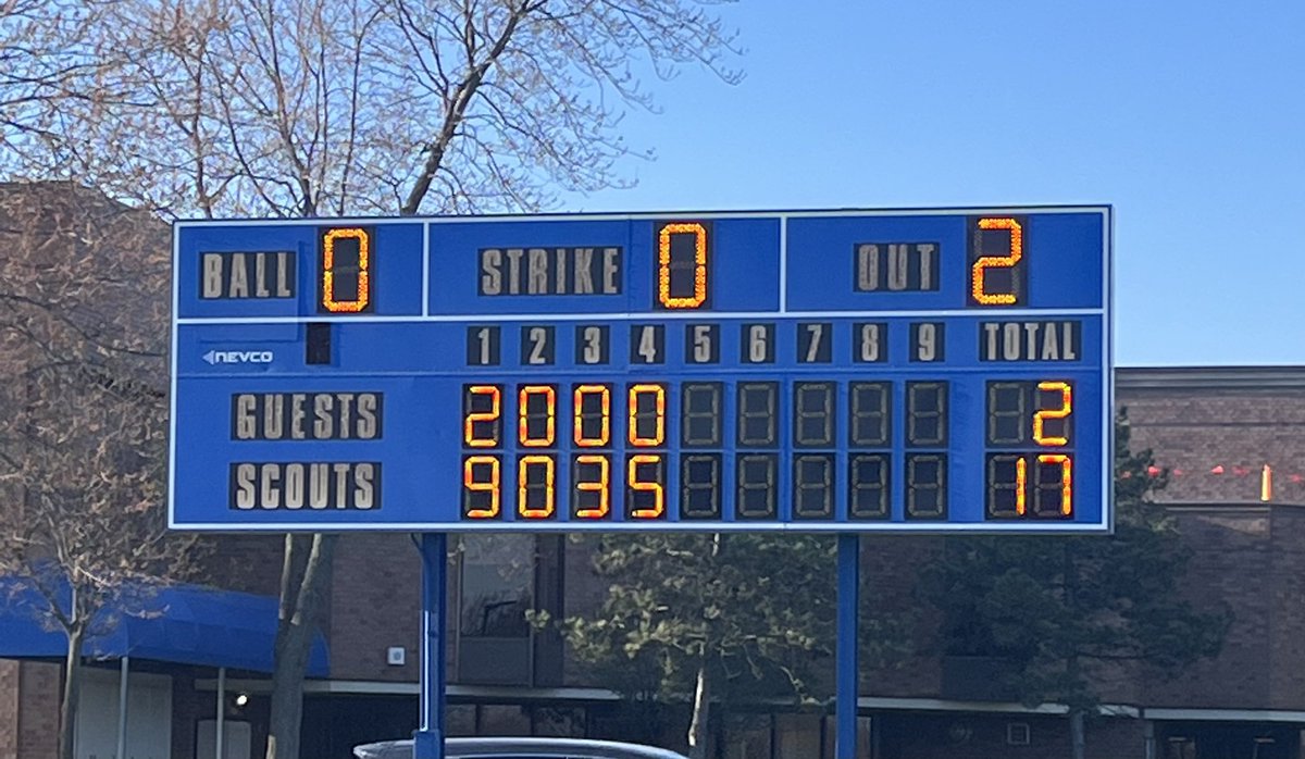 The weather was hot and so were our bats. Scouts softball gets a dub. <a href="/LFHS_Scouts/">Lake Forest HS Athletics</a>