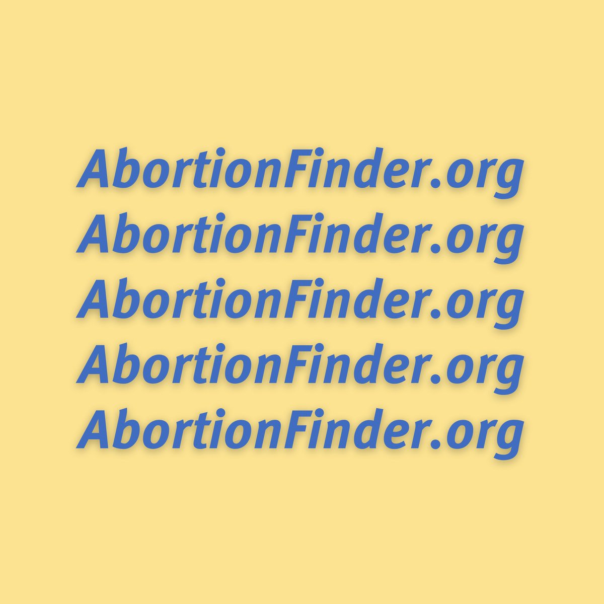 AbortionFinder tweet media