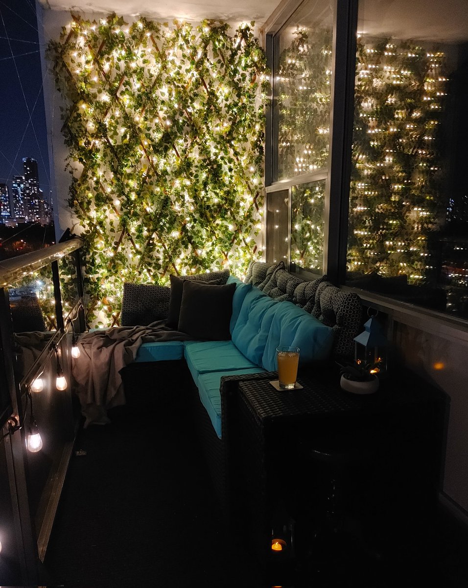 scifrey's tweet photo. My balcony is back! Who's coming over for #sunsetwine? https://t.co/7r2y9vJAbc