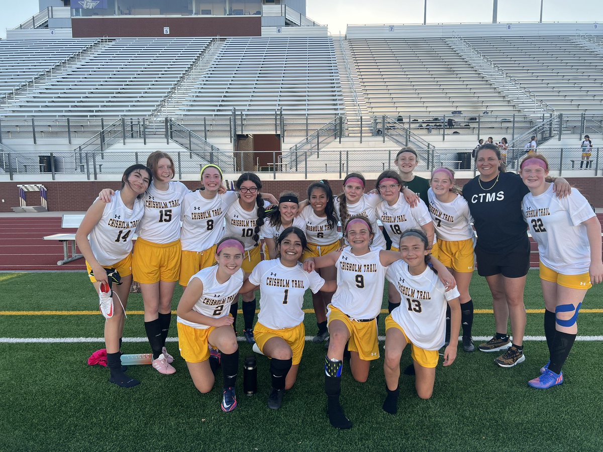 TheTrailGAth's tweet photo. A HUGE shoutout to these girls. Tonight they won for the first time in the programs history @CTMSBulldogs !! Such a dominating performance by the players. The future is bright for @NHSTexanSoccer https://t.co/GUpLY6Abx7
