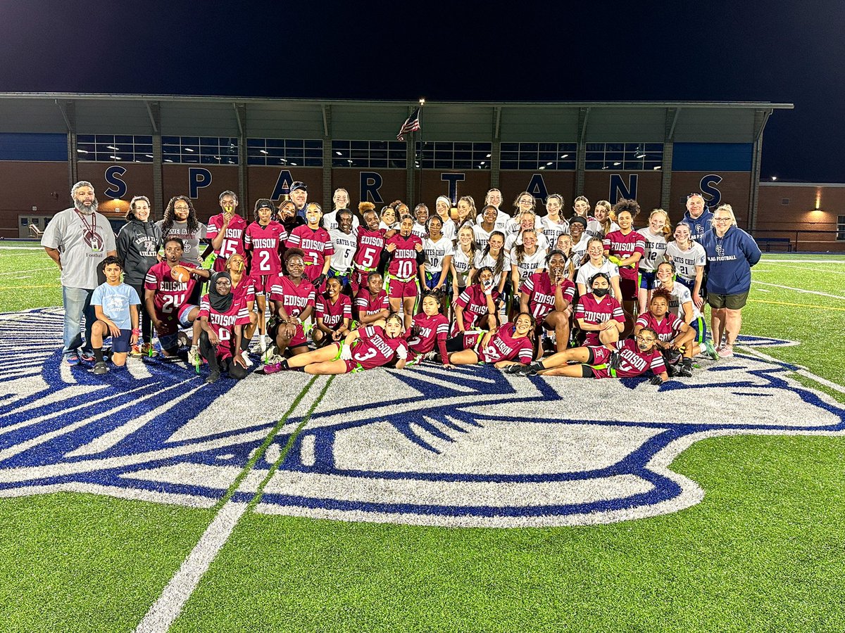 Congratulations to <a href="/GCSDSpartans/">Gates Chili Athletics</a> &amp; <a href="/EDTechAthletics/">Edison Tech Athletics RCSD</a> Girls Flag Football teams on a great scrimmage! Good luck this season to both teams! <a href="/RCSDNYS/">Rochester City School District</a> <a href="/drpeluso/">Dr. Carmine Peluso</a> <a href="/PrimetimeBall_/">Primetime585⭕️</a> <a href="/jacobscott101/">Jacob Scott</a> @DeputyDStrick <a href="/watdi33/">watdi33</a> <a href="/SecVAthletics/">Section V Athletics</a> <a href="/johnson_camaron/">Camaron Johnson</a>