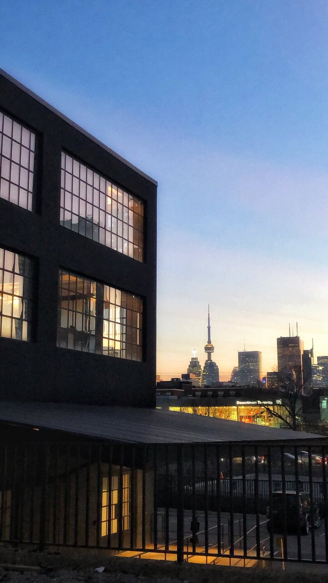 Evening dog walk in my glow-in-the-dark constellations sundress and the Dandy Warhols’ “Sleep” in the headphones. Feels like glorious summer. #toronto #sunset