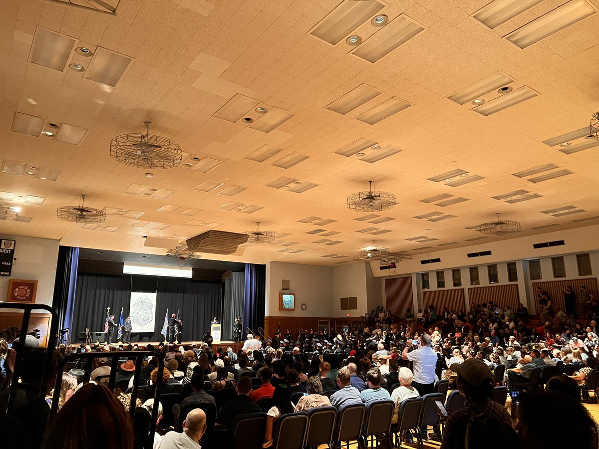 Our recruits graduated the Police Academy today and are ready to hit the streets. Wish them luck on their new path to protect and serve our community. 💙