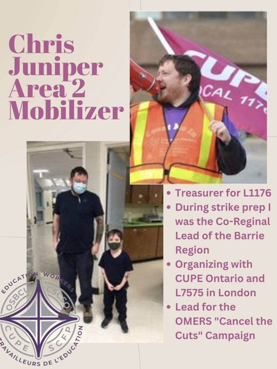 Friends, Family and <a href="/osbcucscso/">OSBCU-CSCSO</a> Brothers and Sisters, I have made the decision to formally put my name forward as Area 2 Mobilizer. 
Throughout our sector and the world workers are saying enough is enough. That is a message I truly believe in, this is why I'm running.