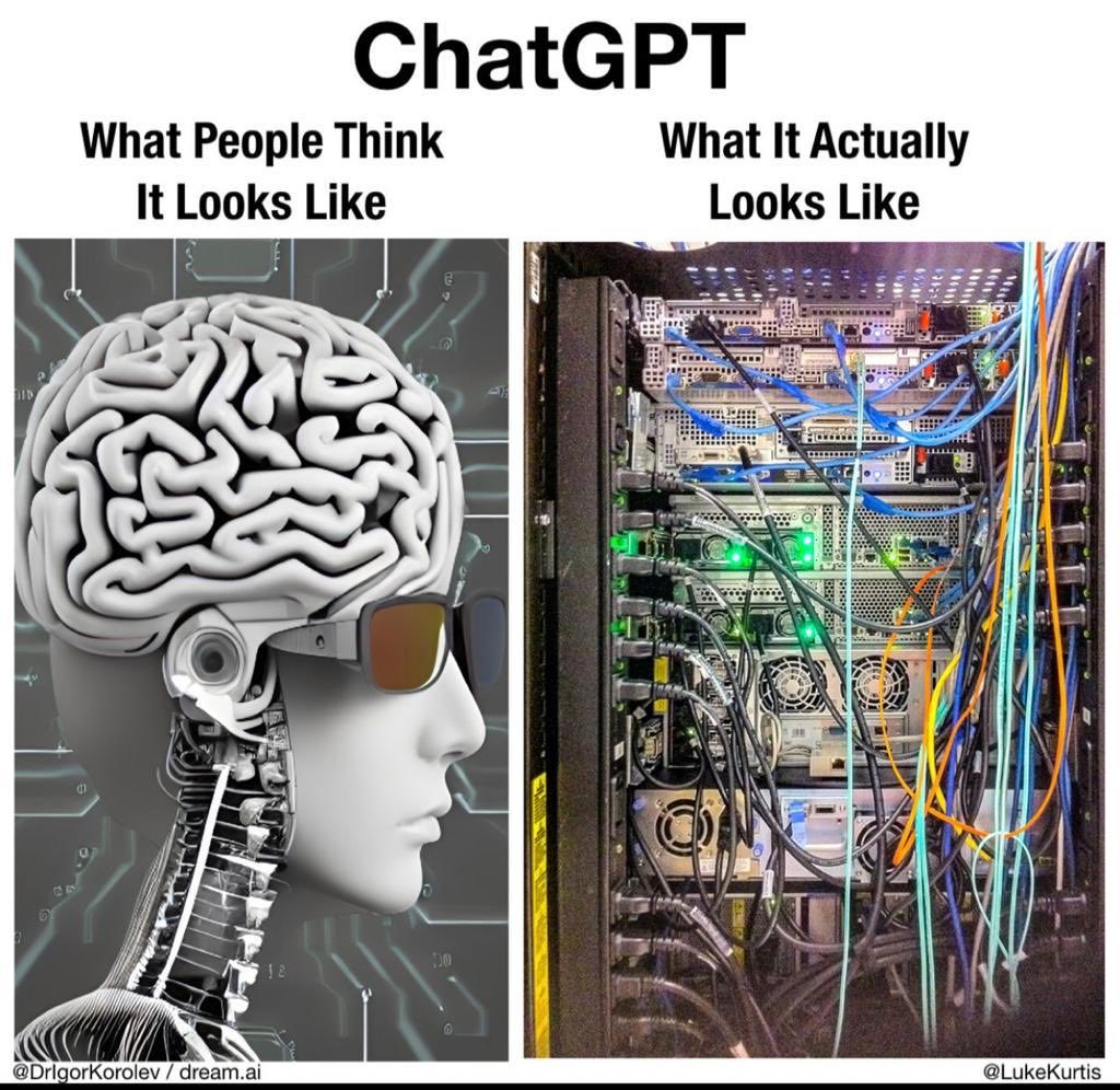 The biggest danger with #chatgpt and AI generally is that we anthropomorphise it too much - and that we confuse binary machine “intelligence” with real-life, multinary, human-only intelligence