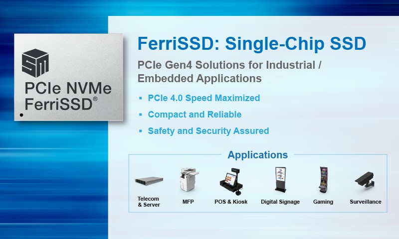 We are happy to Introduce the FerriSSD Bx series - the fastest SSD solution for industrial and embedded applications!

To learn more about the FerriSSD and how it can enhance your industrial or embedded system.  
👇👇👇
reurl.cc/o0AoED
#ferrissd #embedded #nandflash #pcie