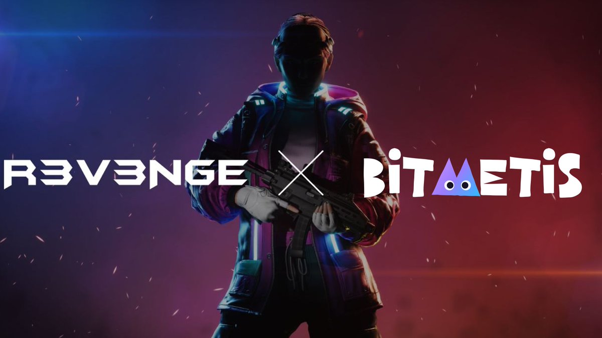 BitMetis's tweet photo. 🔥@r3v3ngegame &amp; @BitMetis  WL GIVEAWAY 🔥 

We are giving away 5 WL spots for their upcoming Avatar mint which will give full access to the Zombie game, Battle royale &amp;  more much more...👾
👇To Enter
https://t.co/9DXMirmNV5 https://t.co/F7LE75gRgG